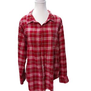 George Plaid Button Down Shirt 3X
